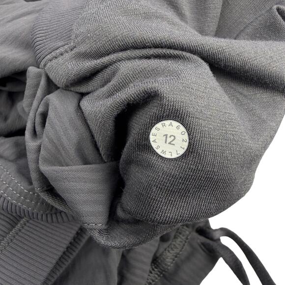 LULULEMON Dance Studio Pant III Unlined Regular Size 12 Dark Carbon - Picture 10 of 10